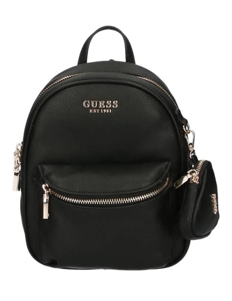 mochilas guess negra